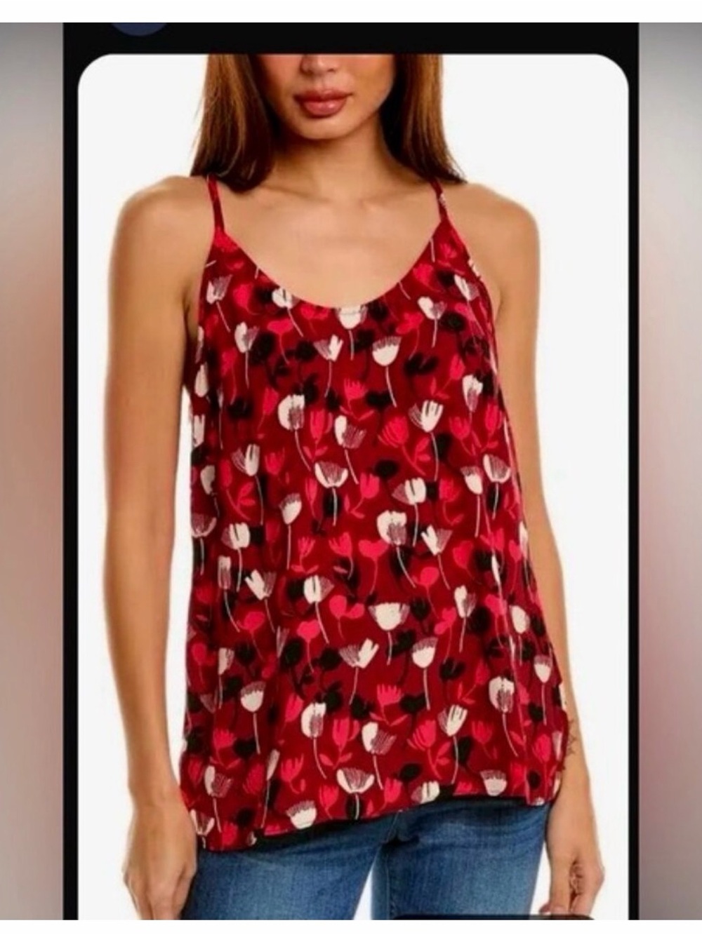NWOT CAbi Blossom Camisole